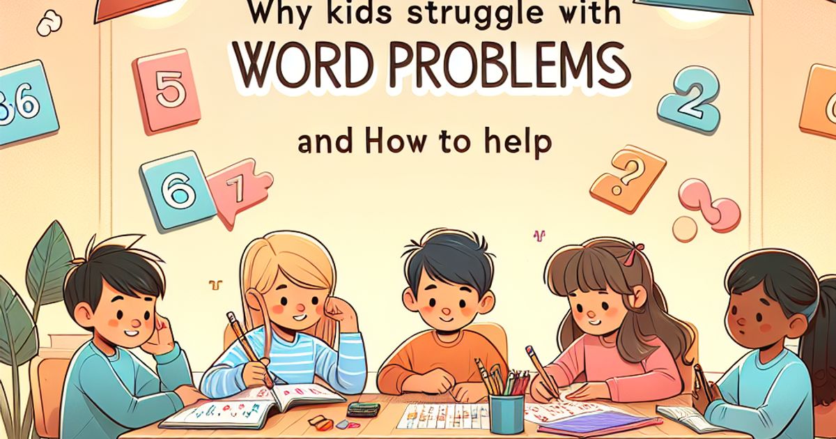 Why Kids Struggle with Word Problems (And How to Help)