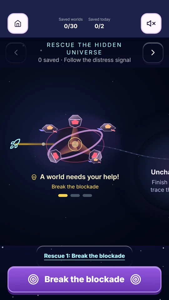The new illustrated universe rescue map